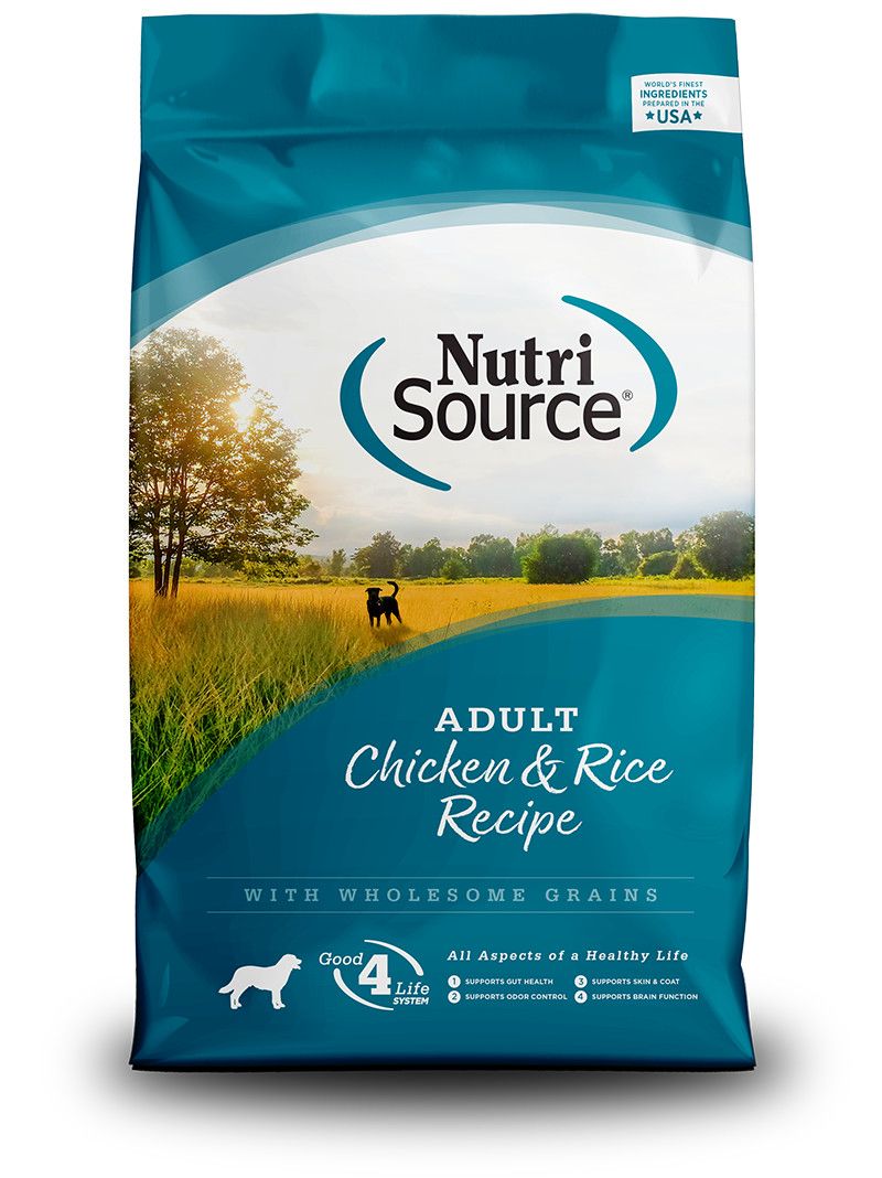 Nutrisource Dog Food Chicken &amp; Rice Recipe, Size: 26 lbs