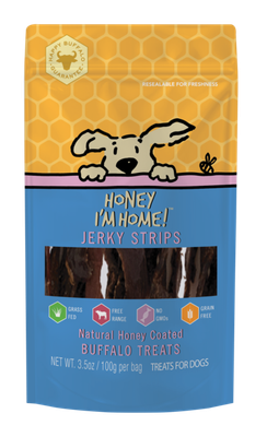 Honey I'm Home Jerky Strips 3.5 oz