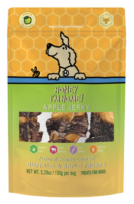 Honey I'm Home Jerky Apple 5.29 oz
