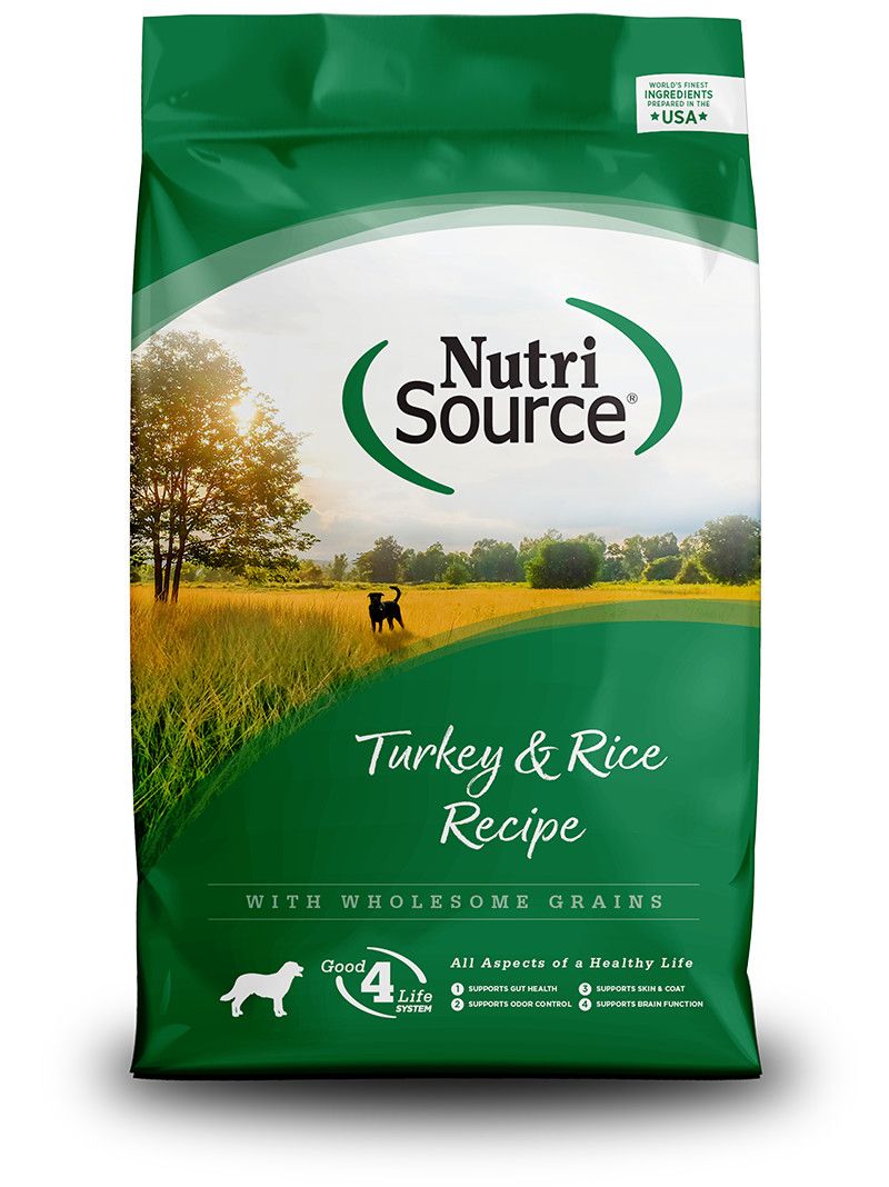 Nutrisource Dog Food Turkey &amp; Rice, Size: 26 Lb