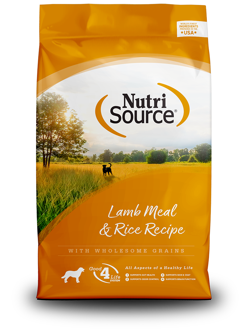 Nutrisource Dog Food Lamb &amp; Rice Recipe
