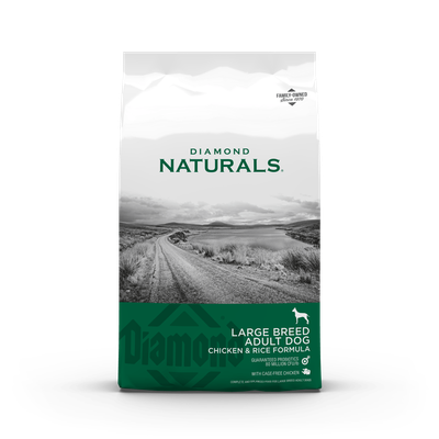 Diamond Naturals Large Breed Chicken &amp; Rice 40 Lb
