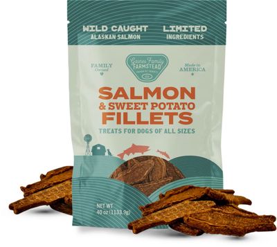 Gaines Family Farmstead Sweet Potato &amp; Salmon Filets 8 oz