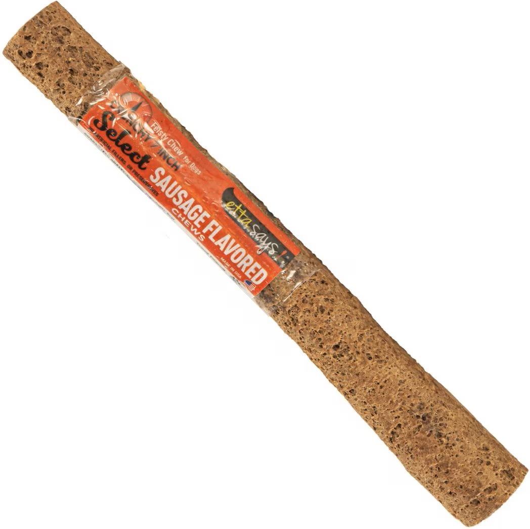 Etta Says Select Crunchy Sausage Flavored Chew 7 inches