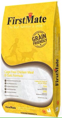 First Mate Cage Free Chicken and Oats Formula Grain Friendly Dog Food 5lb