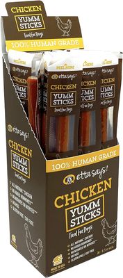 Etta Says Chicken Yumm Sticks Treat for Dogs 0.75 oz