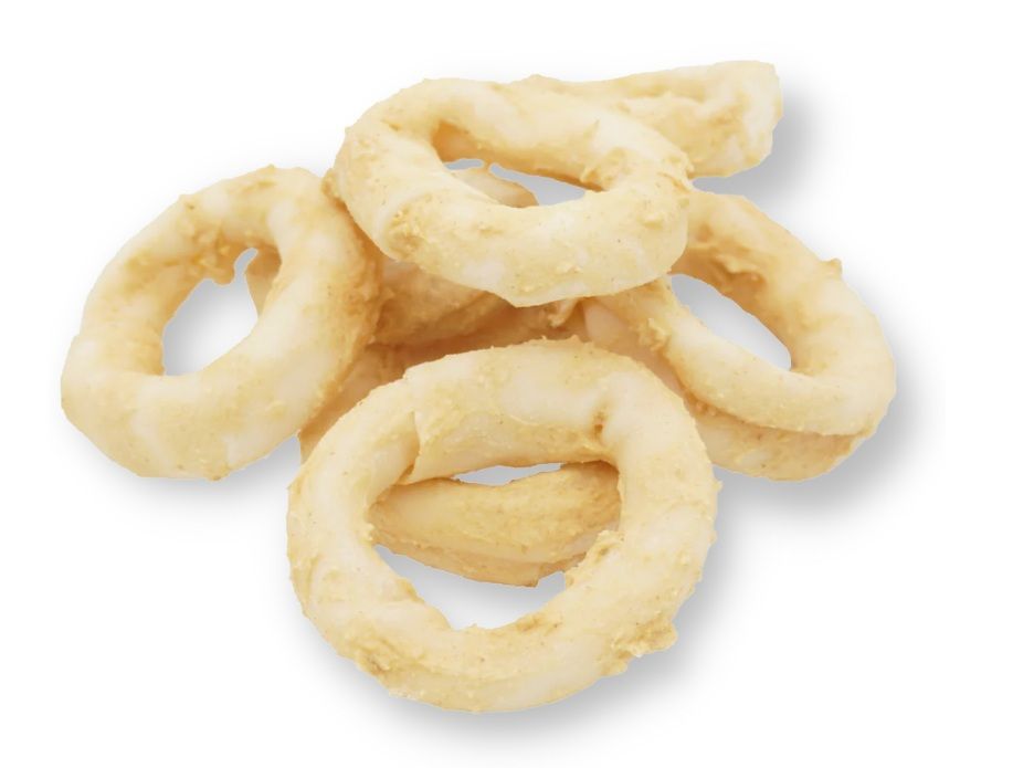 Raw Dog Natural Chews Collagen Chew Ring Pumpkin Flavor 3 inches