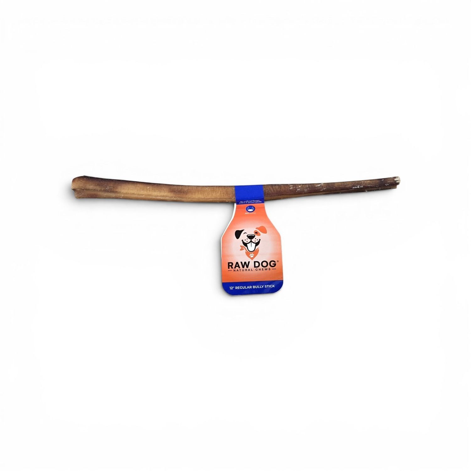 Raw Dog Natural Chews Regular Bully Stick 12 inches