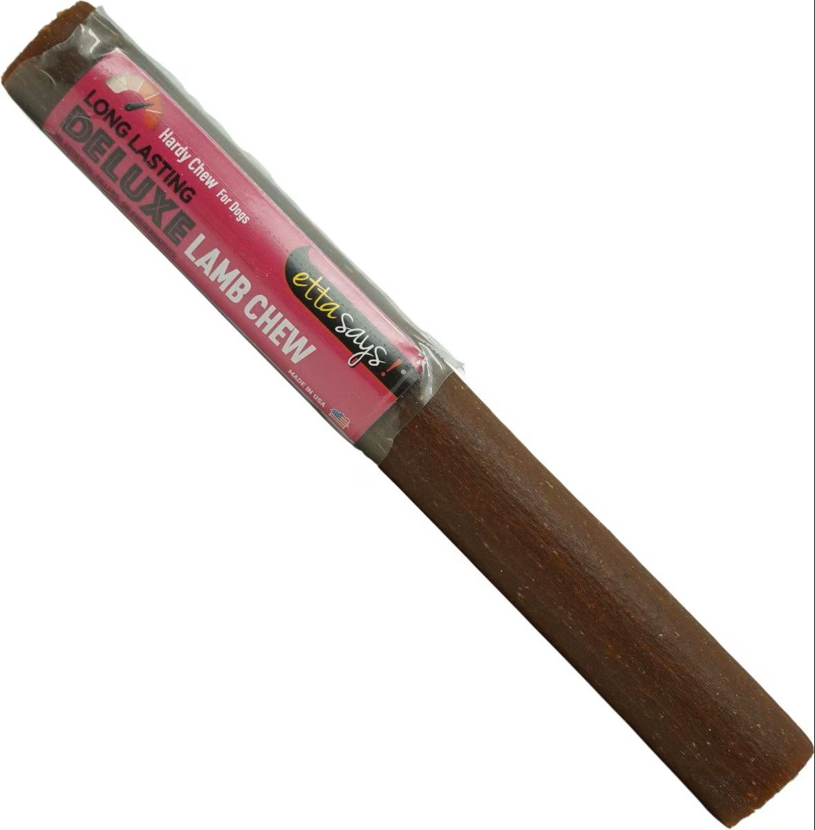Etta Says Deluxe Hardy Lamb Dog Chew 7 inch