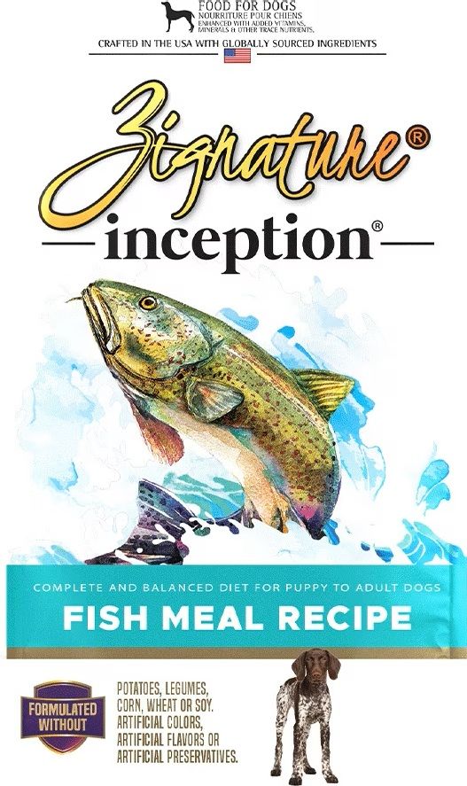Zignature Inception Dog Food Fish 27 lbs