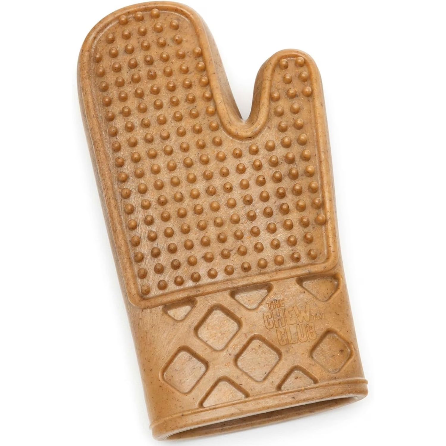 PowerBone Oven Mitt Bamboo Dog Chew Toy 7 in