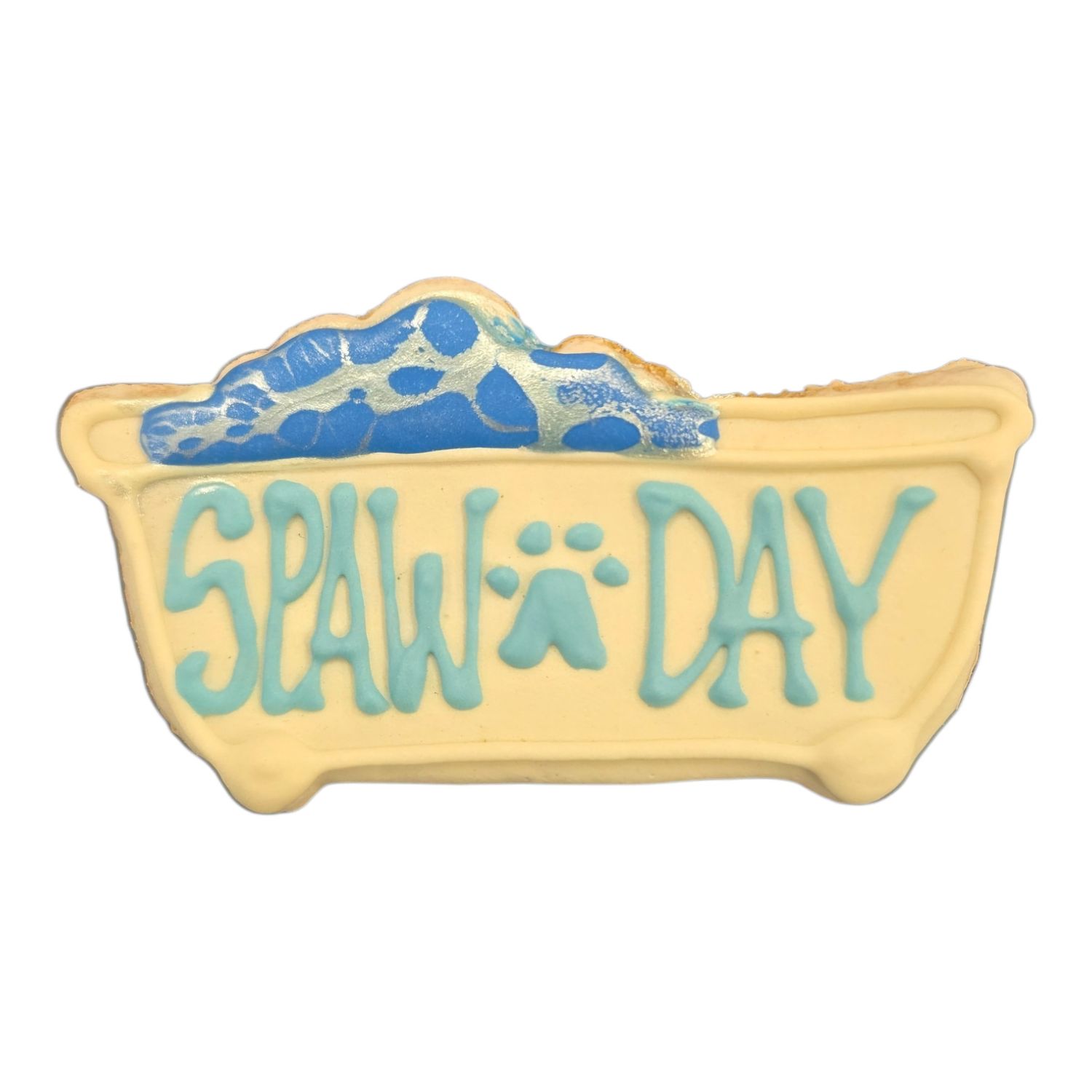 Spaw Day Bath Tub Cookie Dog Treat