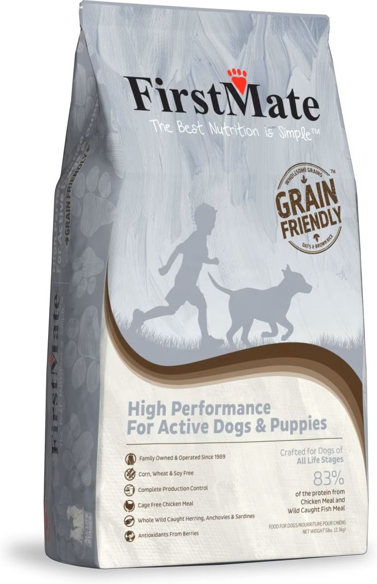 Firstmate Dog Food Grain Friendly High Performance 5 lbs