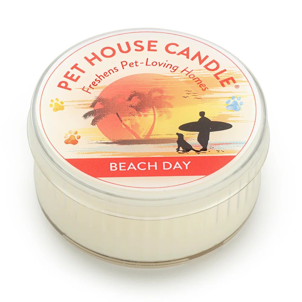 Pet House Mini Candle Beach Day 1.5 oz