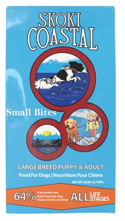 First Mate Skoki Coastal Dry Dog Food – Small Bites 6 lbs