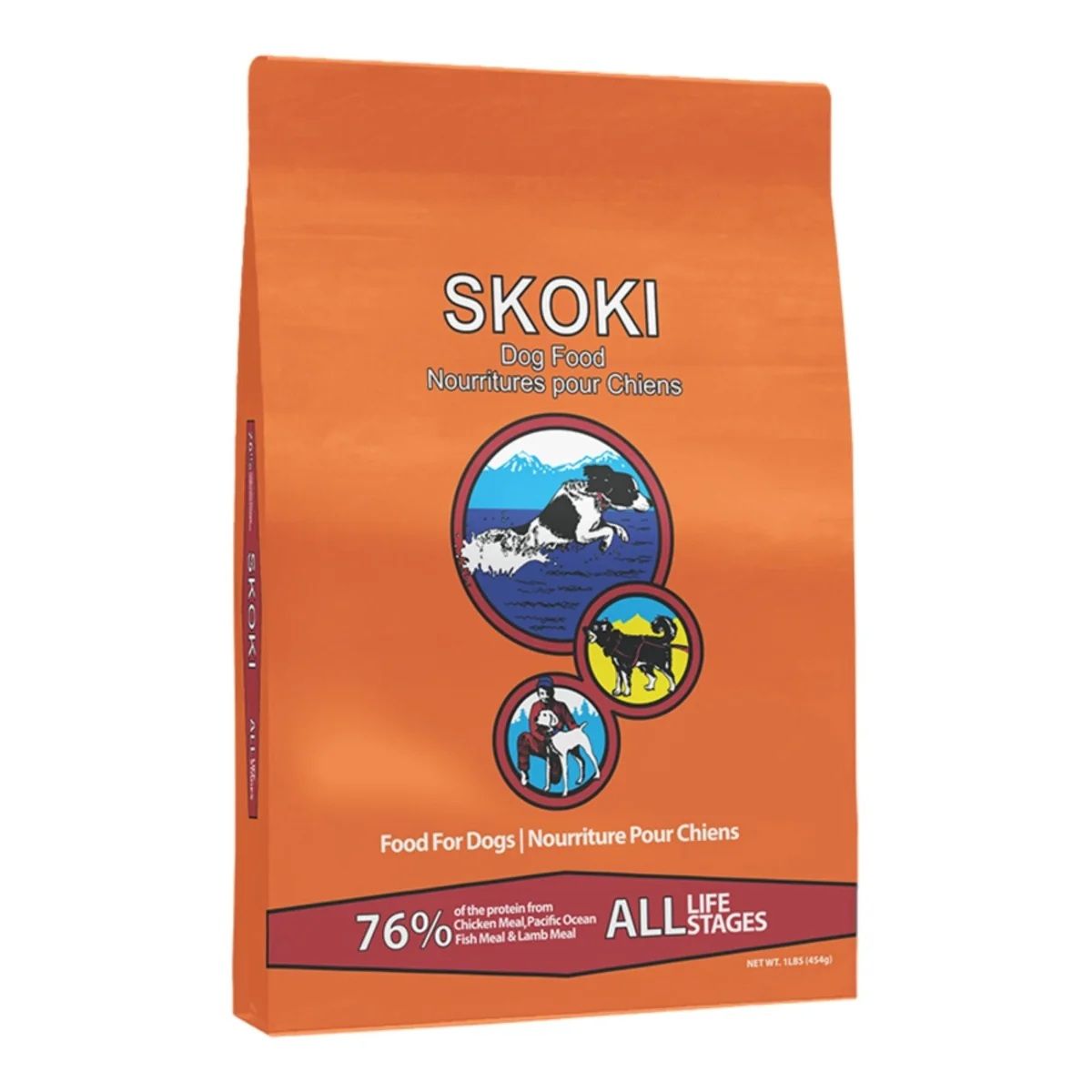 First Mate SKOKI All Life Stages Dog Food 1 lbs