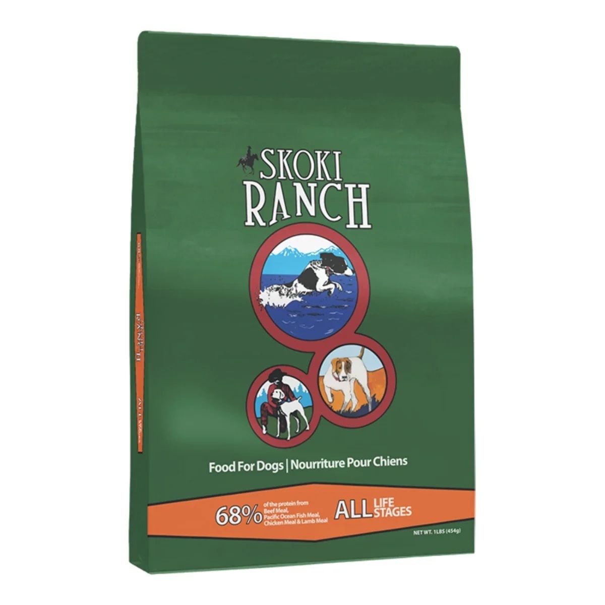 First Mate SKOKI Ranch All Life Stages Dog Food 1 lbs
