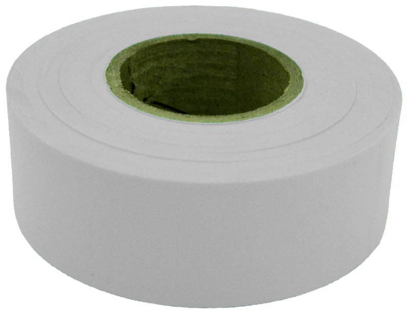CH Hanson 17020 Flagging Tape, Polyethylene, White, 12 Pack