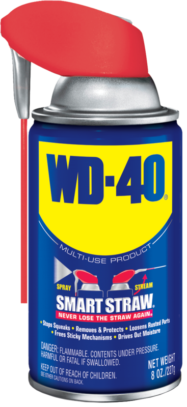 WD-40 SMART STRAW 490026 Multi-Purpose Lubricant, 8 oz Aerosol Can*