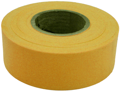CH Hanson 17024 Flagging Tape, Polyethylene, Yellow, 12 Pack