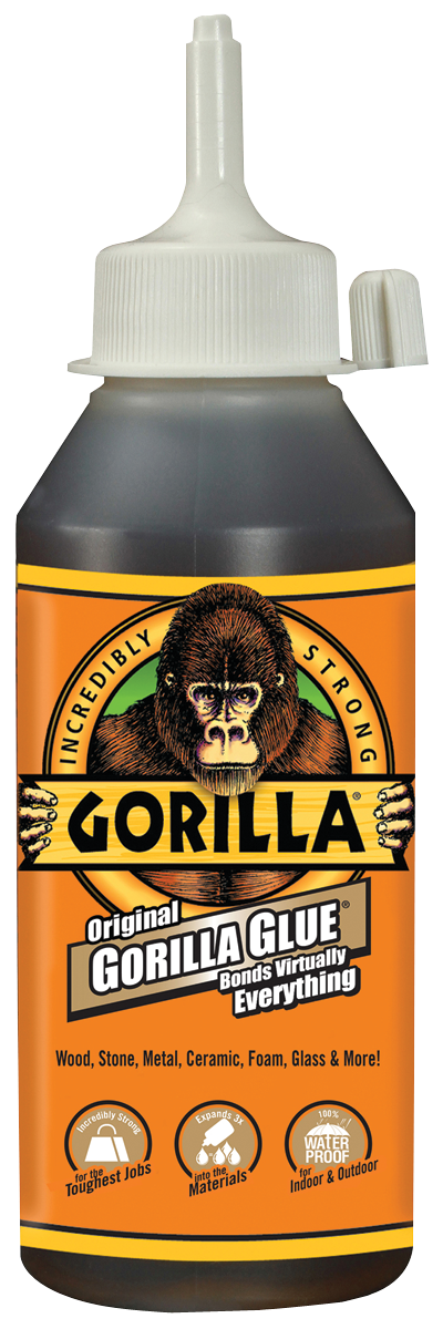 Gorilla 5000806 Glue, Brown, 8 oz Bottle*