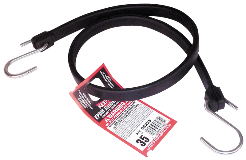 KEEPER 06235 Strap, S-Hook End, EPDM, Steel End*