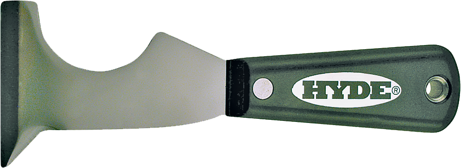 HYDE 02970 Multi-Tool, 2-1/2 in W Blade, HCS Blade, Black Handle