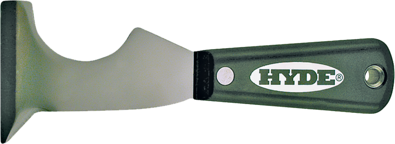 HYDE 02970 Multi-Tool, 2-1/2 in W Blade, HCS Blade, Black Handle