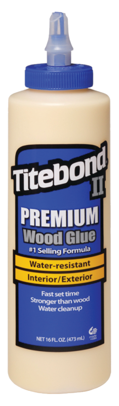 Titebond II 5004 Wood Glue, 16 oz Bottle*