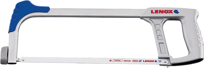 Lenox 1213188300 Hacksaw Frame, 24 TPI, Steel Blade, Ergonomic Handle*