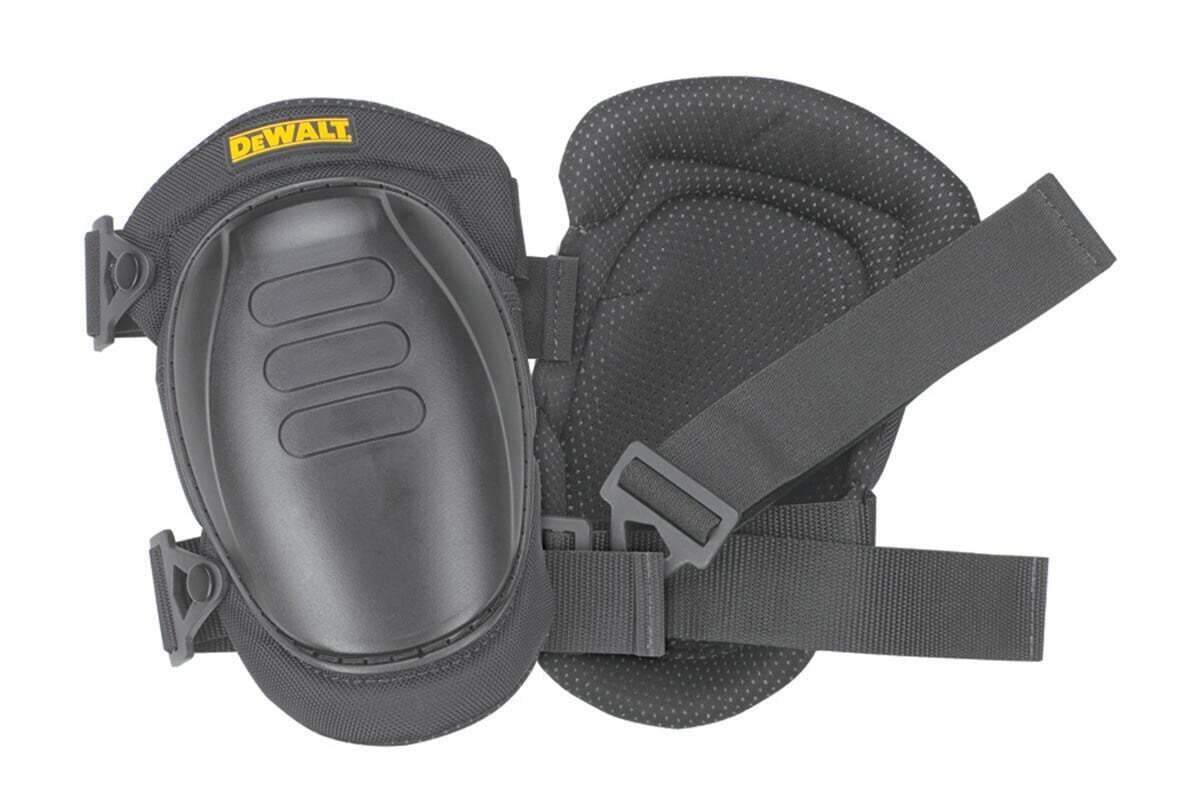 CLC DeWALT DG5203 Heavy-Duty Knee Pad, Buckle Closure, Elastic Strap, Black*