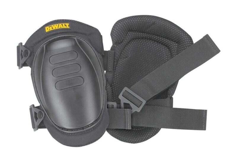 CLC DeWALT DG5203 Heavy-Duty Knee Pad, Buckle Closure, Elastic Strap, Black*