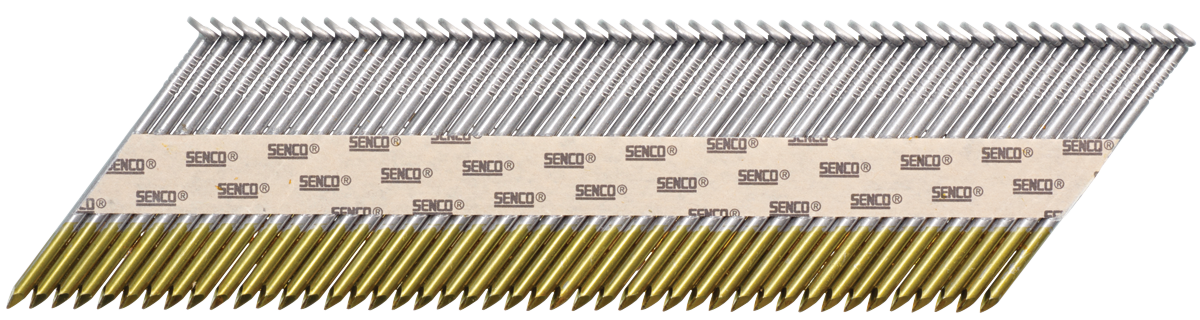 SENCO KC27APBX Collated Nail, 3 in L, Bright Basic*