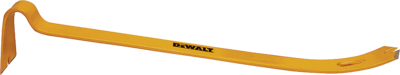DeWALT DWHT55528 Pry Bar, Beveled Tip, 3-Nail Slot