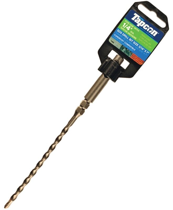 Buildex Tapcon 11491 Percussion Bit Hammer Drill Bit, SDS Shank*