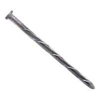 ProFIT 0010155 Deck Nail, 8D, 2-1/2 in L, Steel, Hot-Dipped Galvanized, Flat Head, Spiral Shank, 5 lb Package