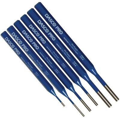 DASCO PRO 22 Pin Punch Kit, Steel, Blue, 6-Piece*