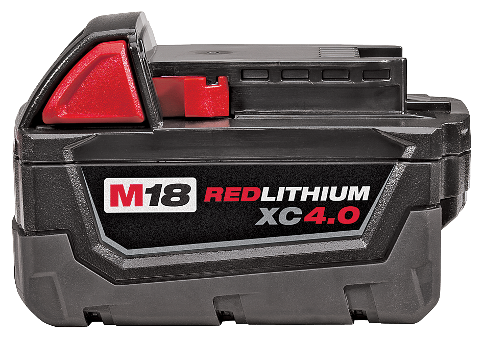 Milwaukee 48-11-1840 Rechargeable Battery Pack, 18 V Battery, 4 Ah