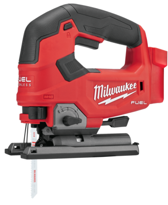 Milwaukee M18 FUEL 2737-20 Jig Saw, Bare Tool, 18 V Battery, Lithium-Ion Battery, 1 in L Stroke, Black/Red