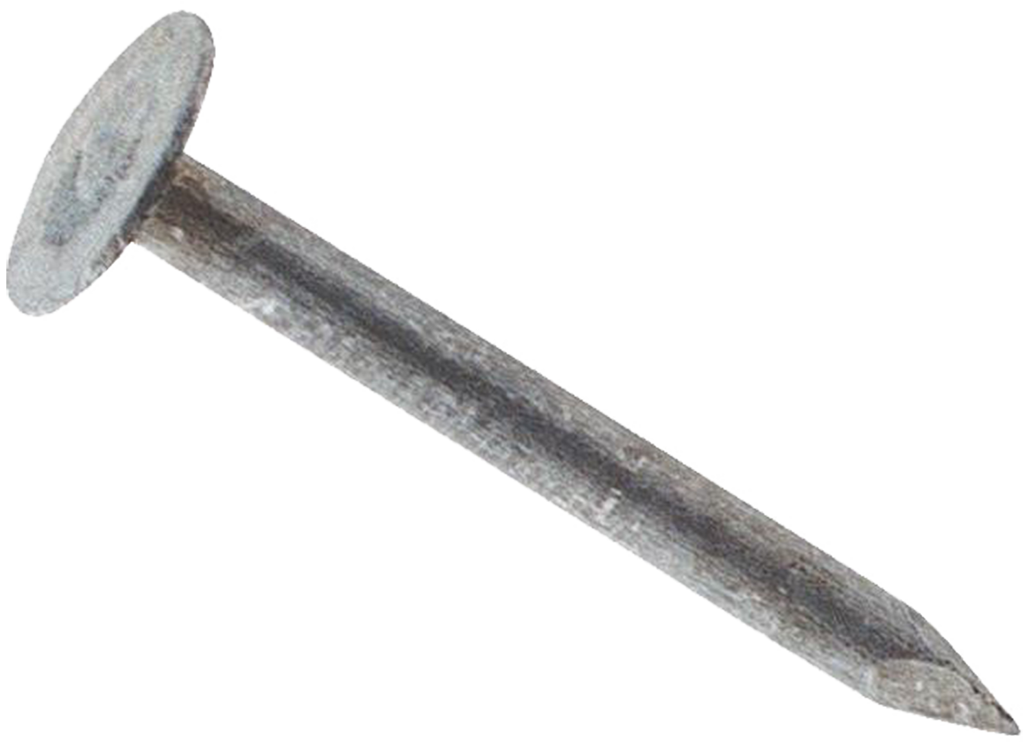 ProFIT 132139 Hand Driven Roofing Nail, 2 in L, 11 ga, Flat Head, 25.86 lb Package