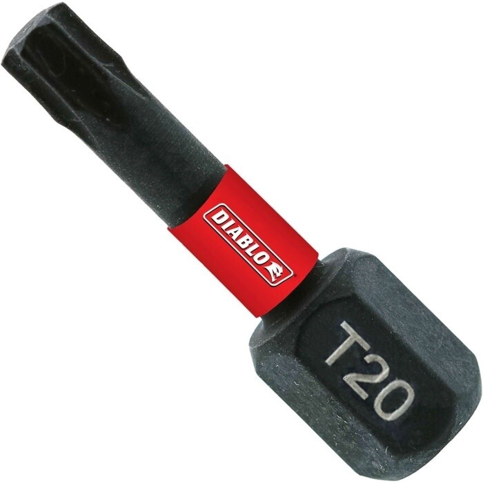 1 in. #20 Torx Drive Bits (25-Pack)