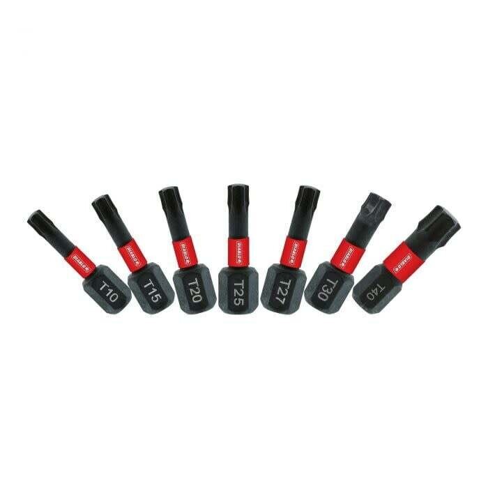 1 in. Torx Security Drive Bit Assorted Pack (7-Piece)