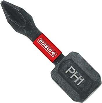 1 in. #1 Phillips Drive Bits (2-Pack)