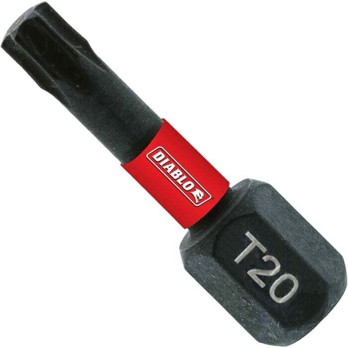 1 in. #20 Torx Drive Bits (2-Pack)