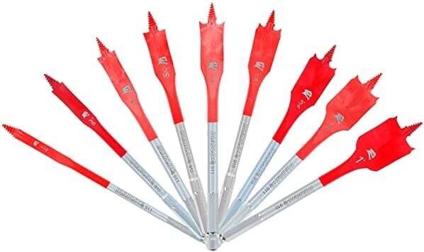 9 pc SPEEDemon™ Spade Bit Set (9-Piece)