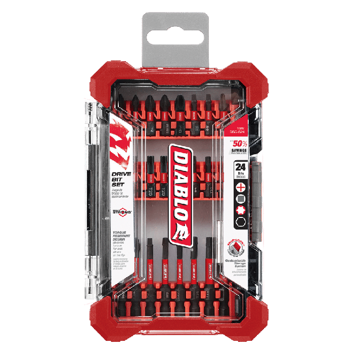 24 pc Screwdriving Set (24-Piece)