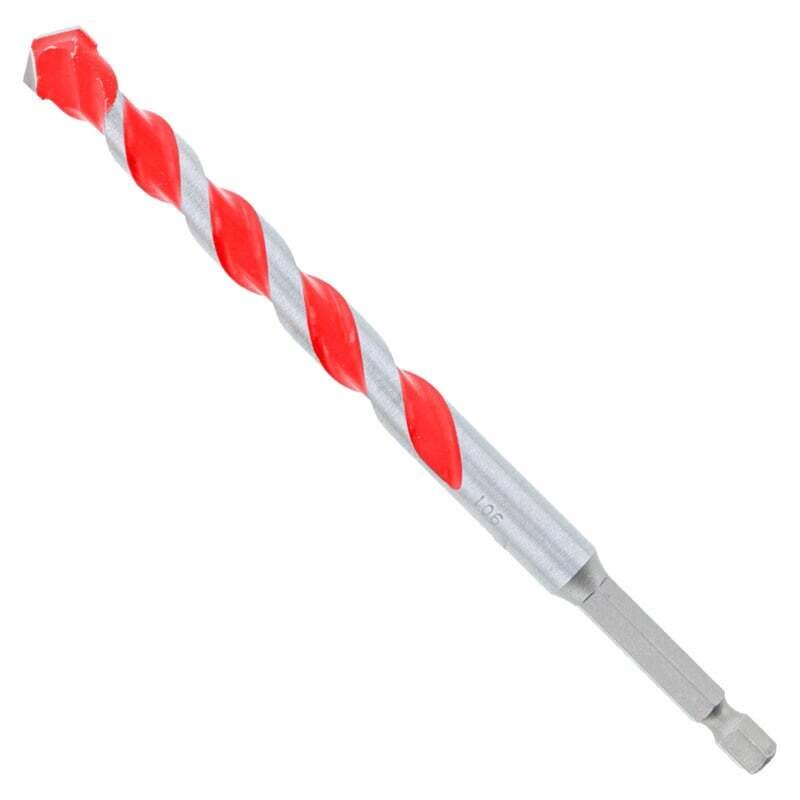 Diablo SPEEDemon DMARG1140 Hammer Bit, 7/16 in Dia, 6 in OAL, Percussion, 10 mm Dia Shank, Hex Shank