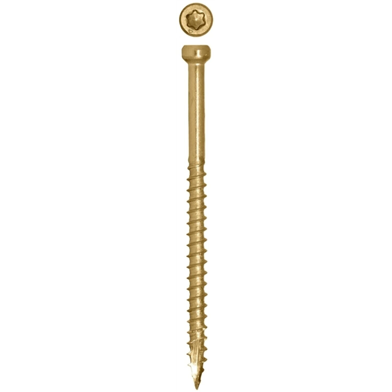 GRK Fasteners SCREW FIN/TRIM 8X2-1/2in., Model# 119730