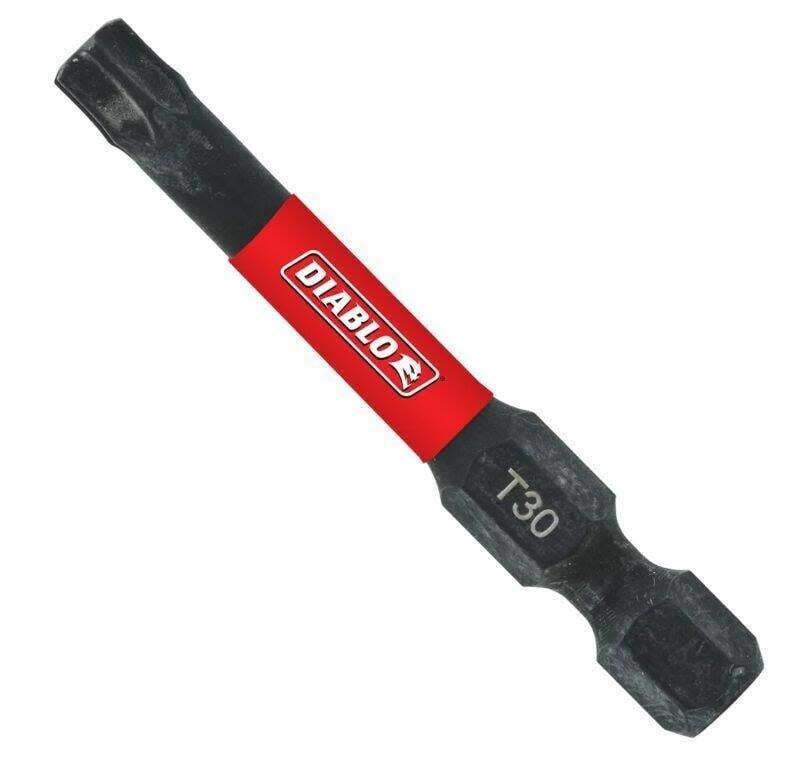 Diablo DT302P15 Screwdriver Insert Bit, #30 Drive, Torx Drive, 2 in L