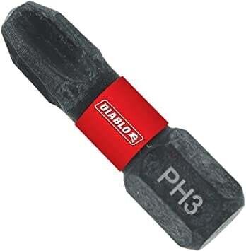1 in. #3 Phillips Drive Bits (2-Pack)